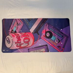 Large Desk Mouse Pad with Retro Aesthetic